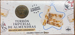 Turron without added sugar
